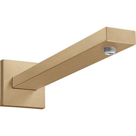 hansgrohe Brausearm eckig 38,9 cm Brushed Bronze
