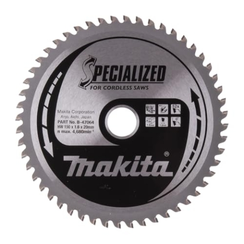 Makita Sägeblatt Alu 150 x 20 x 52Z, B-47064