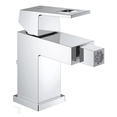 Grohe Eurocube Bidetarmatur Zugstange, Kugelgelenk-Auslauf chrom 23138000