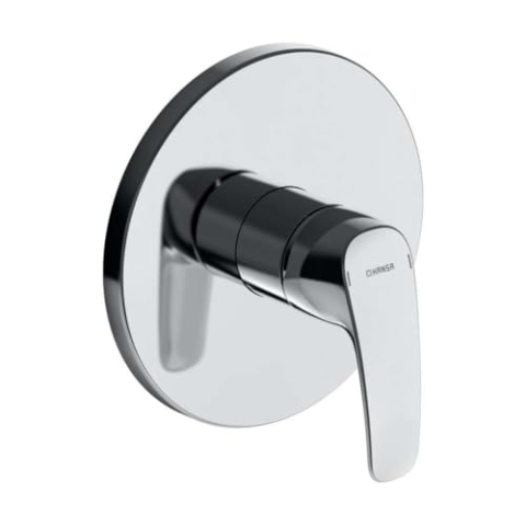 Hansa 85279183 Fertigmontageset/Funktionseinheit Einhand Brause Mischbatterie | Schalldämpfer, Rosettenträger zur einfachen Montage | Durchflussmenge: 22l/min