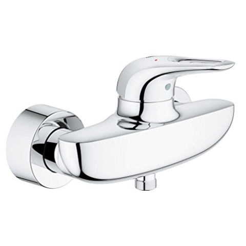 Grohe Eurostyle Einhand Brausebatterie, 1 stück, chrom, 33590003 Brausearmatur