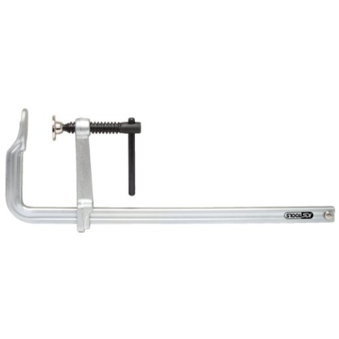 KS Tools 145.0322 Ganzstahl-Schraubzwinge mit Knebel, 120x600mm