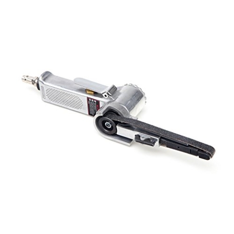 HBM PowerFile 330 mm Fingerschleifer Bandschleifer 16000 U/min 10x330 mm Luftbetrieben 6 Bar 750g 3 Schleifbänder K60/K80/K120 HBM-330