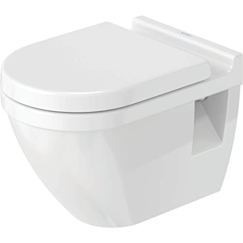 Duravit Wand-WC Starck 3 540 mm Tiefspüler mit WonderGliss Beschichtung