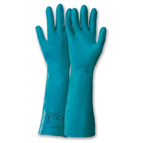 KCL Chemikalien Schutzhandschuh Camatril Velours 730 Größe 8 Kategorie III. Inhalt: 10 Paar