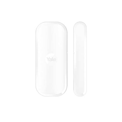 Yale - Innen-Fenster-/Türsensor - Erkennung des Öffnens/Schließens von Fenstern und Türen - Echtzeit-Benachrichtigungen -1 km Reichweite - Kompatibel mit Yale Smart Alarm