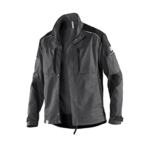 KÜBLER Workwear | KÜBLER ACTIVIQ Arbeitsjacke | anthrazit/schwarz | Größe XL
