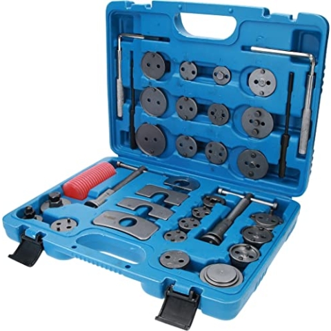 BRILLIANT TOOLS BT701050 Universal-Bremskolben-Rückstellwerkzeug- Satz | 41-tlg. [Powered by KS TOOLS]