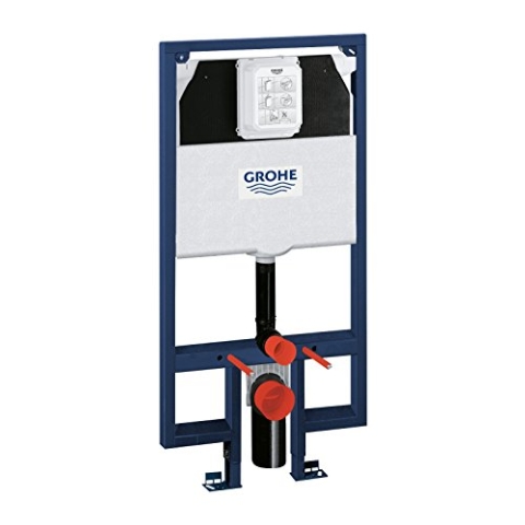 Grohe Struktur/Montageelement Hänge-WC Rapid SL 38994000 (Import Deutschland) Chrom 0,62 m