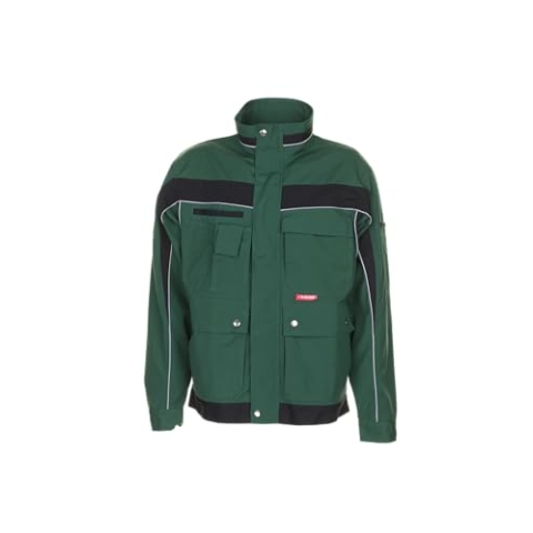 Planam Plaline Herren Bundjacke grün schwarz Modell 2505, Größe 52