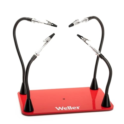 Weller WLACCHHM-02EU Platinenhalter mit 4 Magnetarmen und Einfacher Positionierung für Mehrere Konfigurationen