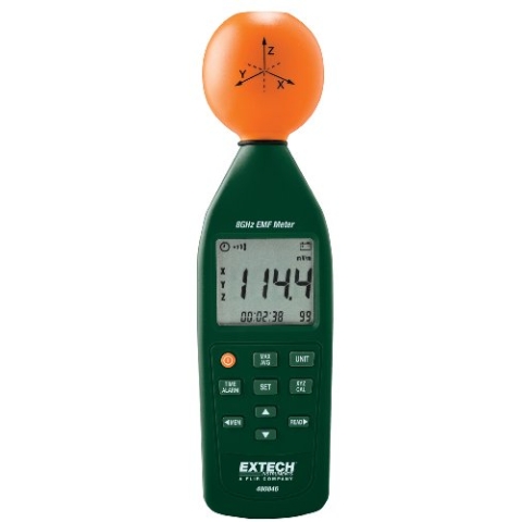 Extech 8GHz RF Electromagnetisches Feldstärkemessgerät, 1 Stück, 480846