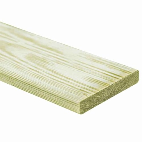 vidaXL Terrassendielen 24 Stk. 2,88 m² 1 m Imprägniertes Kiefernholz, Terrassenbrett, Terrassendielen aus Holz, Terrassendielen aus Massivholz