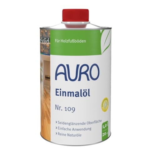 AURO Einmalöl PurSolid Transparent Nr. 109, 1,00 Liter
