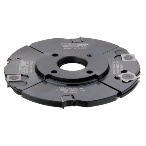 CMT ORANGE TOOLS 694.001.30-3-TEILIGES VERSTELLBARES NUTMESSERKOPF-SET D=140X4-15X30