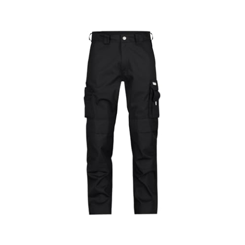 DASSY® Miami Arbeitshose mit Kniepolstertaschen - Größe 67 - SCHWARZ