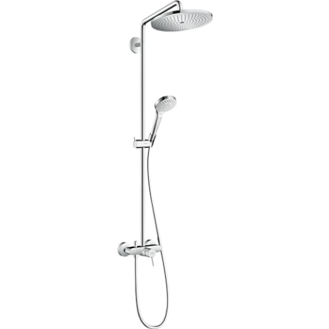 hansgrohe Croma Select 280 Air Duschsystem mit Einhebelmischer, 4 Strahlarten, Chrom