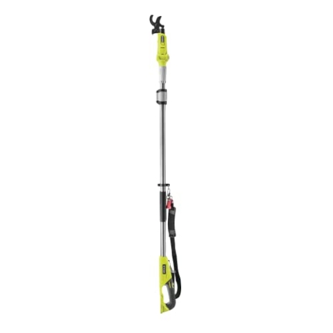 RYOBI 18 V ONE+ Akku-Telesekop-Astschere RY18PLA-0 (Schnittstärke 32 mm, Länge 1,9-2,7m, Schnittdrehmoment 250 Nm, Bypass-Klingen ohne Akku und Ladegerät)