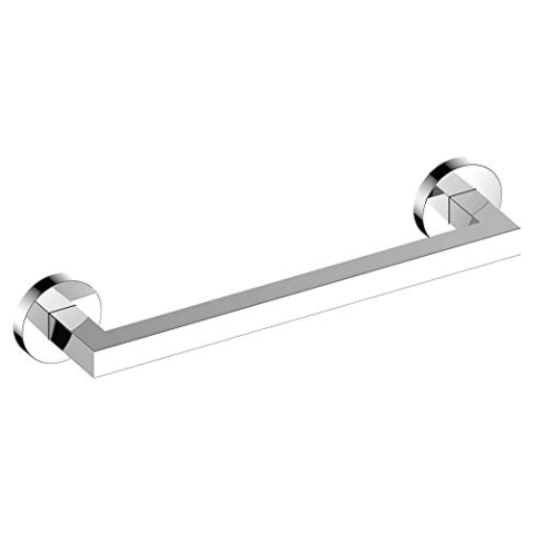 KEUCO Haltegriff, hochglanz-verchromt, 36 cm lang, Belastbarkeit 115 kg, für Badewanne und Dusche, Wandmontage, auch als Wannengriff, Edition 90