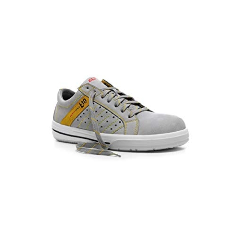Elten Sicherheitshalbschuh "Breezer grey Low" ESD S1, Größe 41, 72109-41