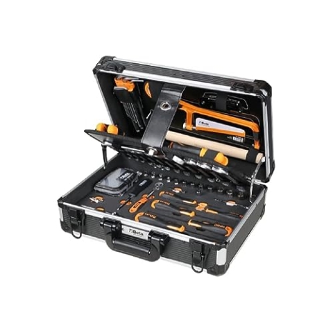 Beta BW 2054E-100 - Werkzeugkoffer mit werkzeugsortiment, 100-teilig, für allgemeine instandhaltungsarbeiten