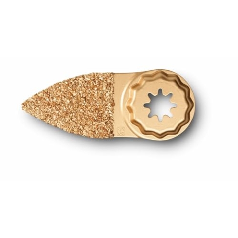 Fein Hartmetall Raspel Fingerform (Aufnahme Starlock Plus, zum Grobschliff von Spachtelmasse/Fliesenkleber/Beton/Stein, für enge + tief liegende Stellen) 63731002210