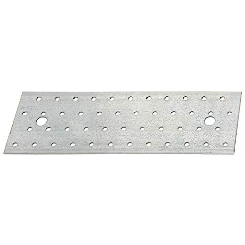 Alberts 847265 Lochplatte | sendzimirverzinkt | 240 x 80 mm | 25er Set