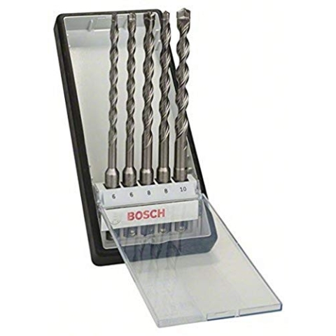 Bosch Pro 5tlg. Hammerbohrer-Set SDS-plus-7