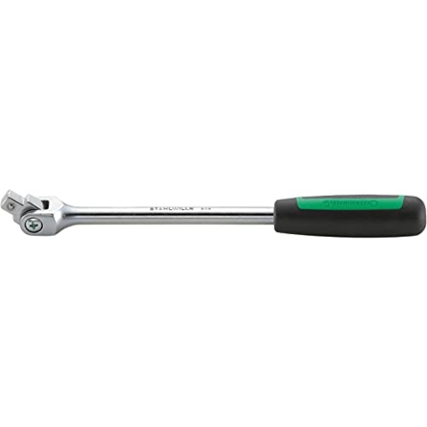 STAHLWILLE 424-2K | 3/8" Gelenkgriff | Länge 253,5 mm | schwenkbarer Vierkant | robust & bruchsicher | Made in Germany