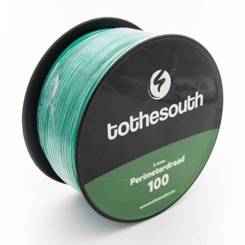 To the South® 3.4mm Perimeterdraht/Begrenzungsdraht passend für alle John Deere Mähroboter - Länge: 100 Meter (extra stark)