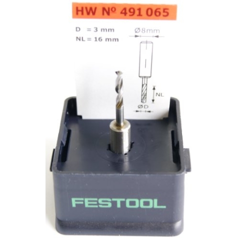 Festool Dübelbohrer HW D3/16