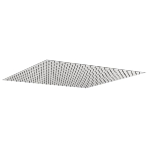 vidaXL Regenbrause Edelstahl 304 50x50 cm Quadrat, Duschkopf, Regenduschkopf, Dusche, Kopfbrause, Badzubehör, Badarmatur, Duscharmatur, Regendusche
