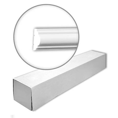 PRO[f]home® - 651322-10 Karton SET mit 10 Wand- und Friesleisten Zierleisten Stuckleisten 20 m Profhome