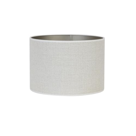 Light & Living Lampenschirm Saverna - Weiß - Ø30cm - Rund - Textilien