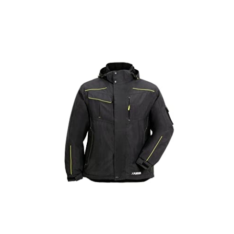 Planam Outdoor Winter Herren Neon Jacke grau grün Modell 3394 Größe XXXL