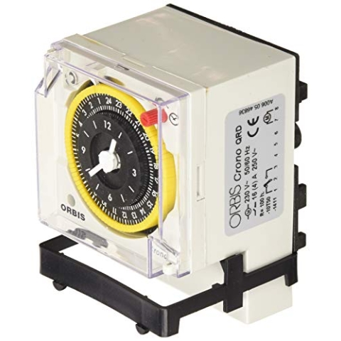 CRONO QRD 250V. INTERRUPTOR HORARIO ANALOGICO CON RESERVA DIARIO 16(4) A