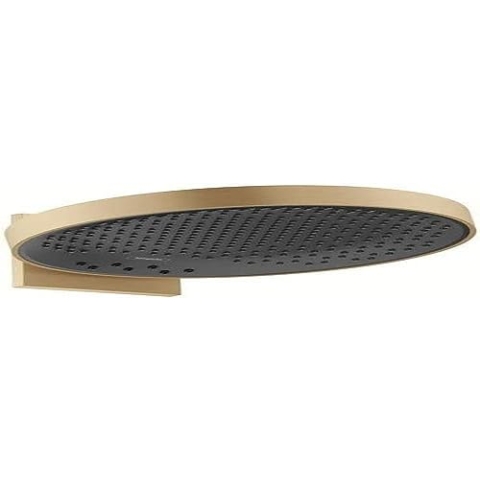 hansgrohe Duschkopf Regendusche Rainfinity (360mm, rund, 3 Strahlarten, Wandmontage) Brushed Bronze