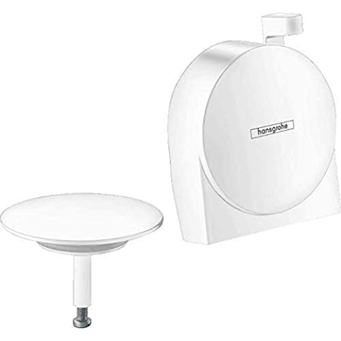 hansgrohe Exafill S Wanneneinlauf Fertigset, Mattweiß