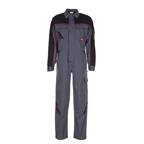 Planam Highline Herren Rallyekombi Schiefer schwarz rot Modell 2342 Größe 68