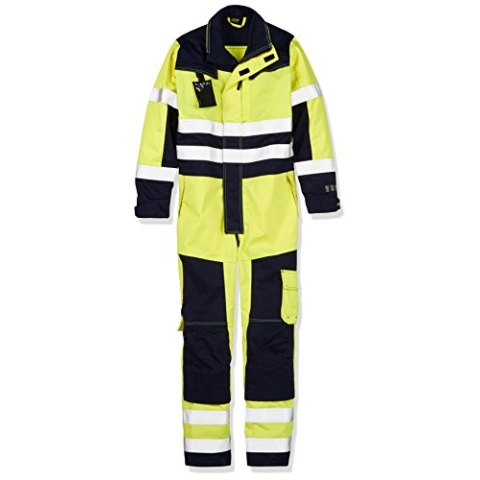 Blaklader 63781514 MULTINORM-OVERALLS, Gelb/Marine, grootte C60