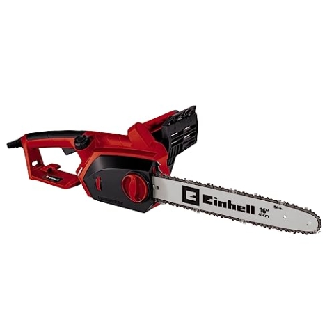 Einhell Elektro-Kettensäge GH-EC 2040 (2.000 W, 40,6 cm Schwertlänge, werkzeuglose Kettenspannung, max. Kettengeschwindigkeit 13,5 m/s)