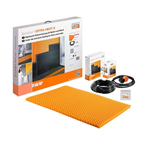Schlüter-DITRA-HEAT-E Set 3, Reglerset u. Heizkabel f. 3,2m² Grundfläche