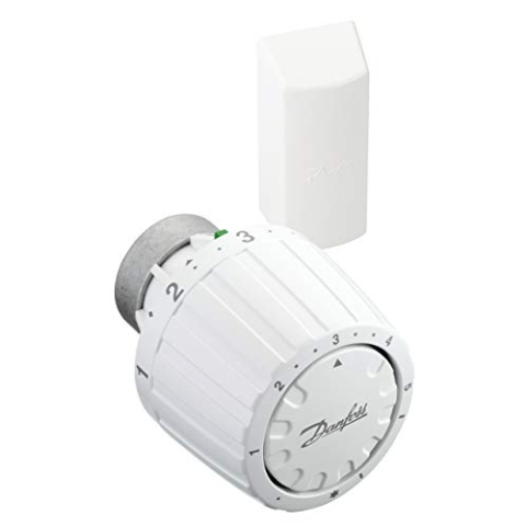 Danfoss RAVL 2952 013G2952 26mm Klemmring mit Fernfühler, Weiß, 2m Länge