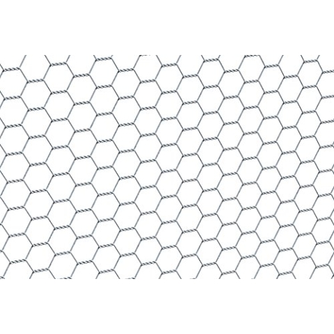 Alberts 614171 Sechseckgeflecht | verschiedene Längen und Höhen - wahlweise in verschiedenen Farben | verzinkt | Maschung 25 mm | Höhe 100 cm | Länge 25 m