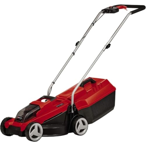 Einhell Akku-Rasenmäher GE-CM 18/32 Li-Solo Power X-Change (18 V, 32 cm Schnittbreite, bis 250 m², Brushless, 25L Grasfangkorb, 30-70 mm Schnitthöhe, ohne Akku)