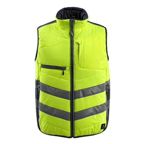 Mascot Thermoweste "Grimsby", 1 Stück, M, gelb/schwarz-blau, 15565-249-17010-M