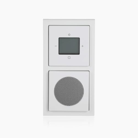 Busch-Jaeger 8240-84 Busch-Radio iNet Komplettset (Thermoplast) Studioweiß 2CKA008200A0155