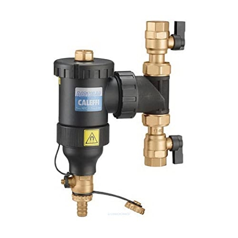 Caleffi 1 1/4 Zoll Heizungs-Schlammabscheider DIRTMAG mit Magnet
