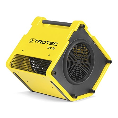TROTEC Turbolüfter TFV 30 Zweiflutige Radialventilatoren 3 Gebläsestufen 0,85 kW Leistung