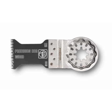 FEIN E-Cut Precision BIM-Sägeblatt, Ve. 3 St., Breite 50 mm, Länge 50 mm, Aufnahme Starlock, Bi-Metall mit doppelreihige Japan-Verzahnung für alle Holzwerkstoffe, Gipskarton und weiche Kunststoffe